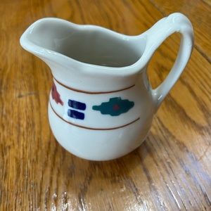 Hartstone vintage Cheyenne pattern creamer, 8 oz. Good condition.
